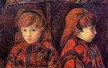 Поль Гоген Двойной портрет девочки (Мадемуазль Лафит)-1883